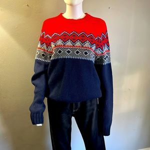 Brooks Brothers Red Fleece Sweater